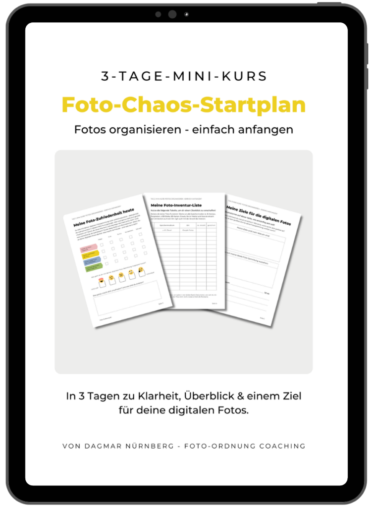 Foto-Chaos-Startplan